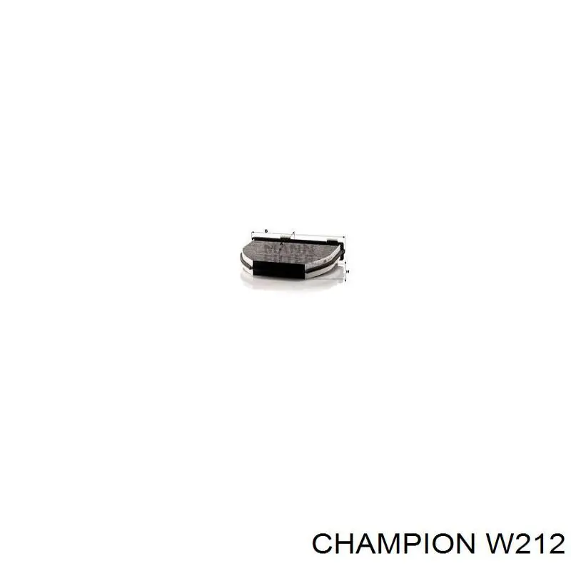 Повітряний фільтр W212 Champion