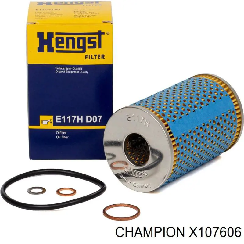 X107606 Champion фільтр масляний
