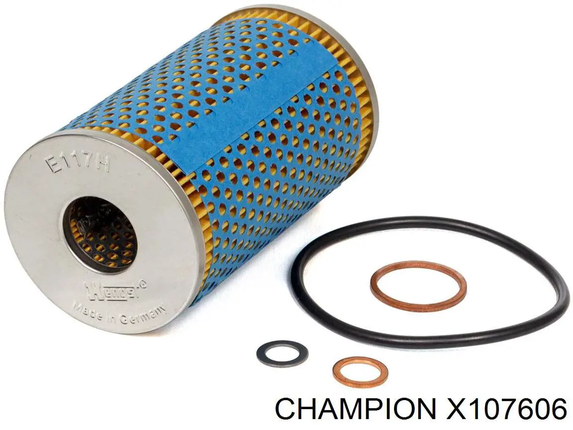 Масляний фільтр двигуна Champion X107606 ціна, від 3.19 USD