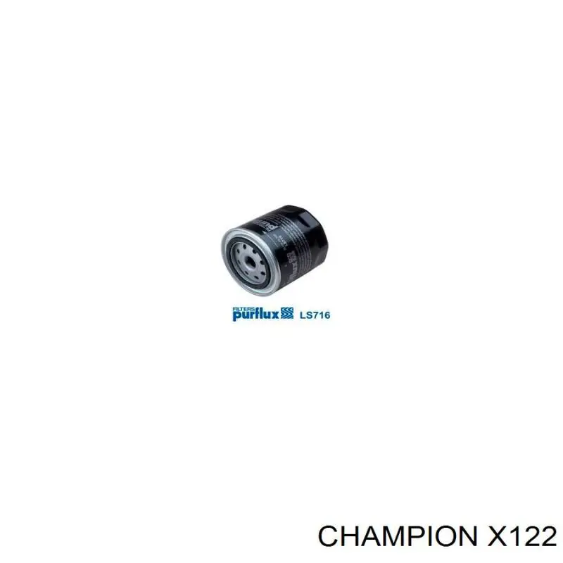 Масляний фільтр двигуна Champion X122 ціна, від 3.82 USD