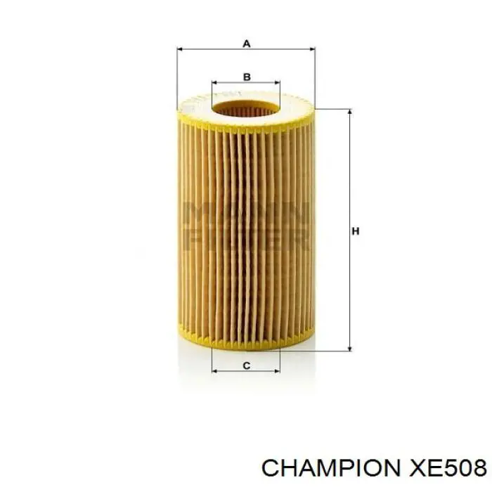 Масляний фільтр двигуна Champion XE508 ціна, від 4.97 USD