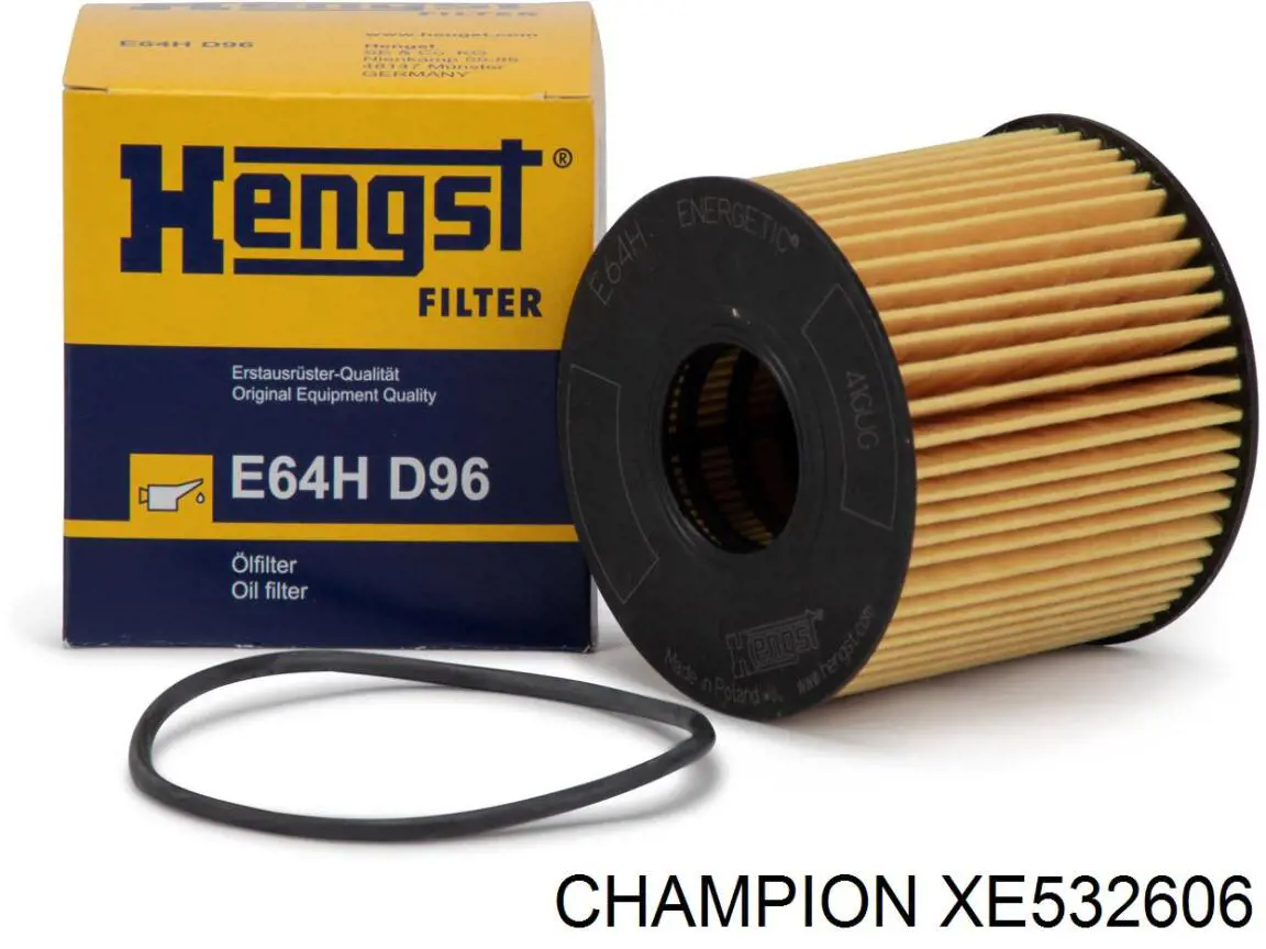 XE532606 Champion фільтр масляний