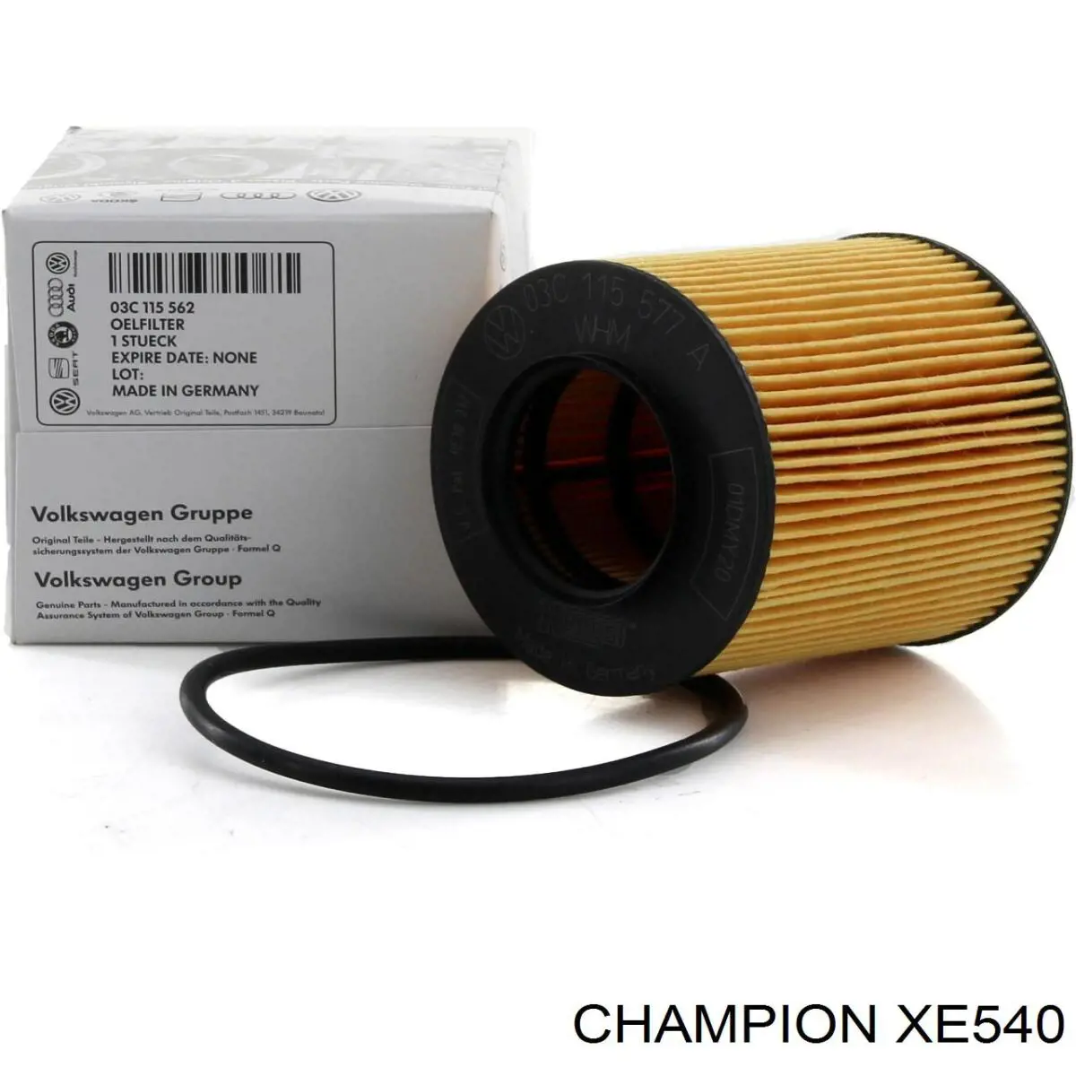 XE540 Champion Фільтр масла