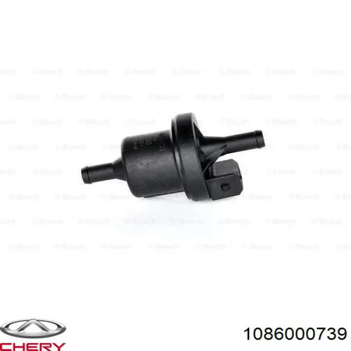 Клапан абсорбера паливних парів Chery 1086000739 ціна, від 5.05 USD