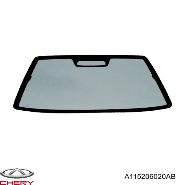 A115206020AB Chery Скло кришки багажника