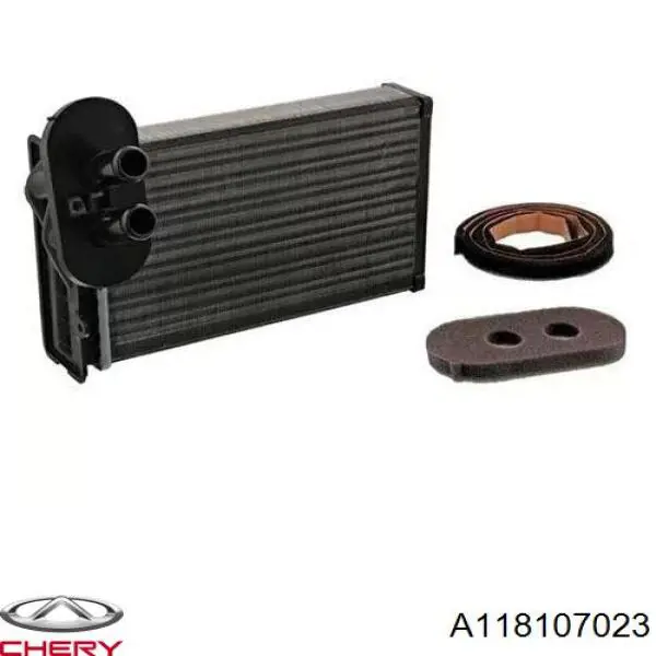 Радіатор пічки (обігрівача) Chery A118107023 ціна, від 16.05 USD
