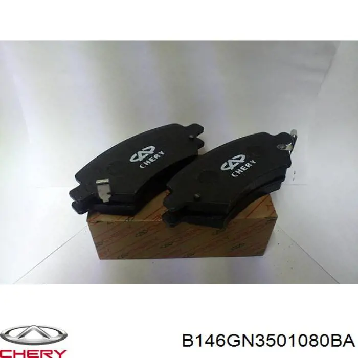 B146GN3501080BA Chery Передні гальмівні колодки