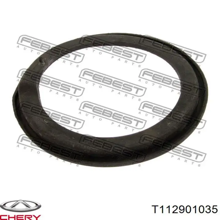 Проставка (гумове кільце) пружини передньої, нижня Chery T112901035 ціна, від 4.78 USD