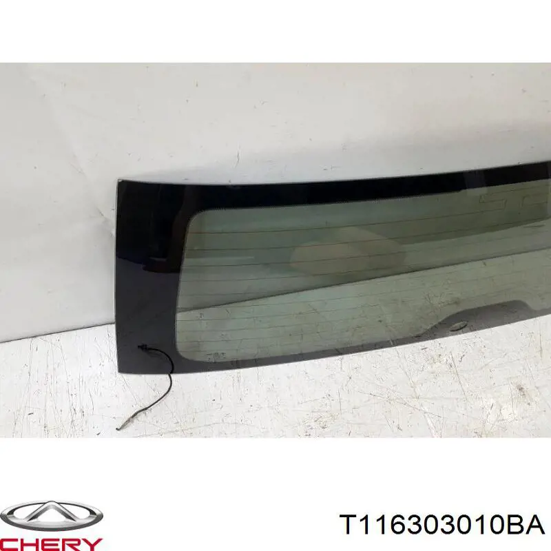 T116303010BA Chery Скло кришки багажника