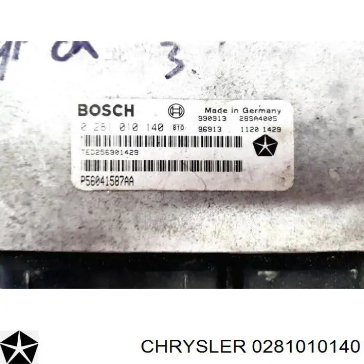 0281010140 Chrysler Блок електронного управління