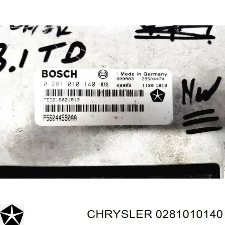 ЕБУ Chrysler 0281010140 ціна, від 112.49 USD