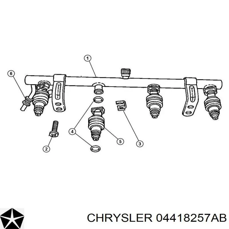  Chrysler 4418257AB ціна, від 2.59 USD