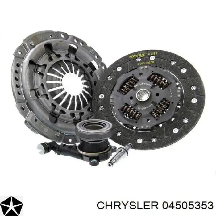 Вижимний підшипник Chrysler 04505353 ціна, від 36.15 USD