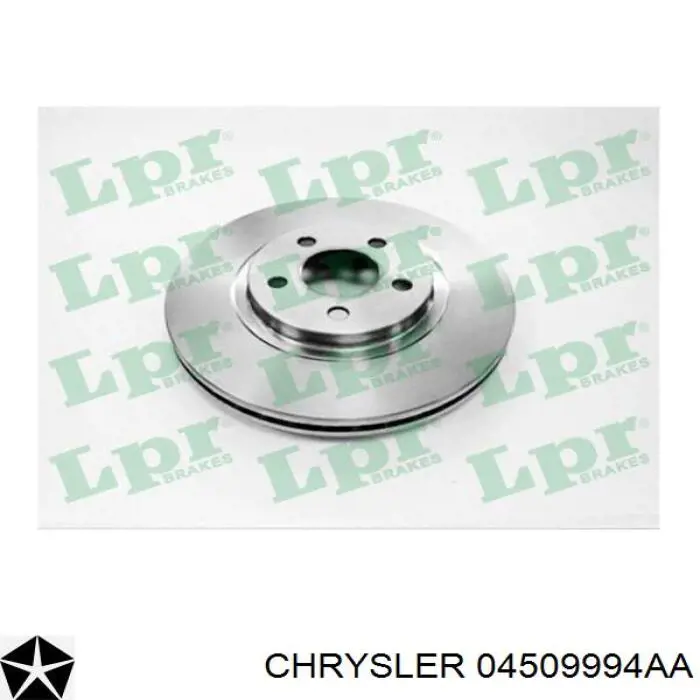 Купити 04509994AA Chrysler Ротор гальмівний