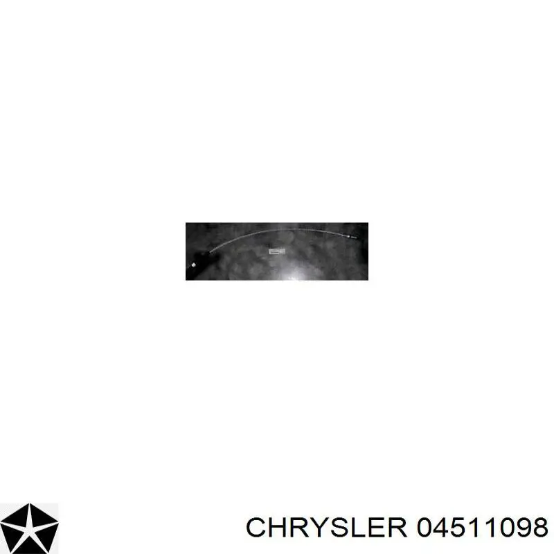 04511098 Chrysler Трос зчеплення