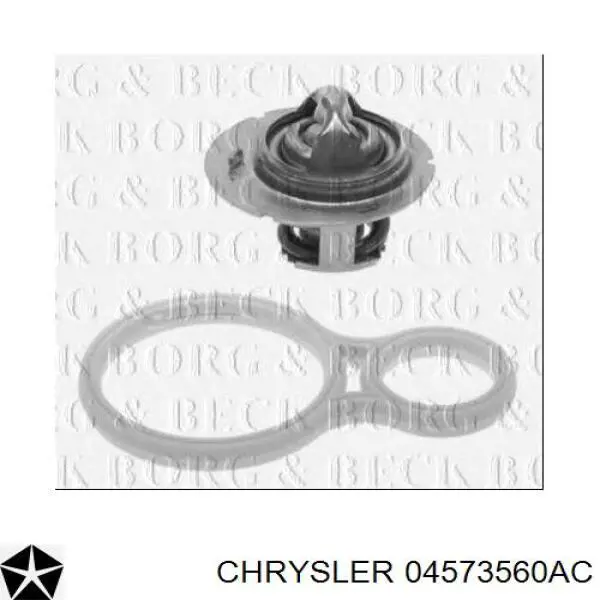 Купити 04573560AC Chrysler Термостат в корпусі