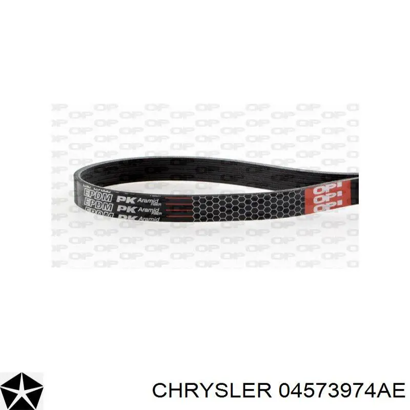 Клиновий ремінь Chrysler 04573974AE ціна, від 10.48 USD