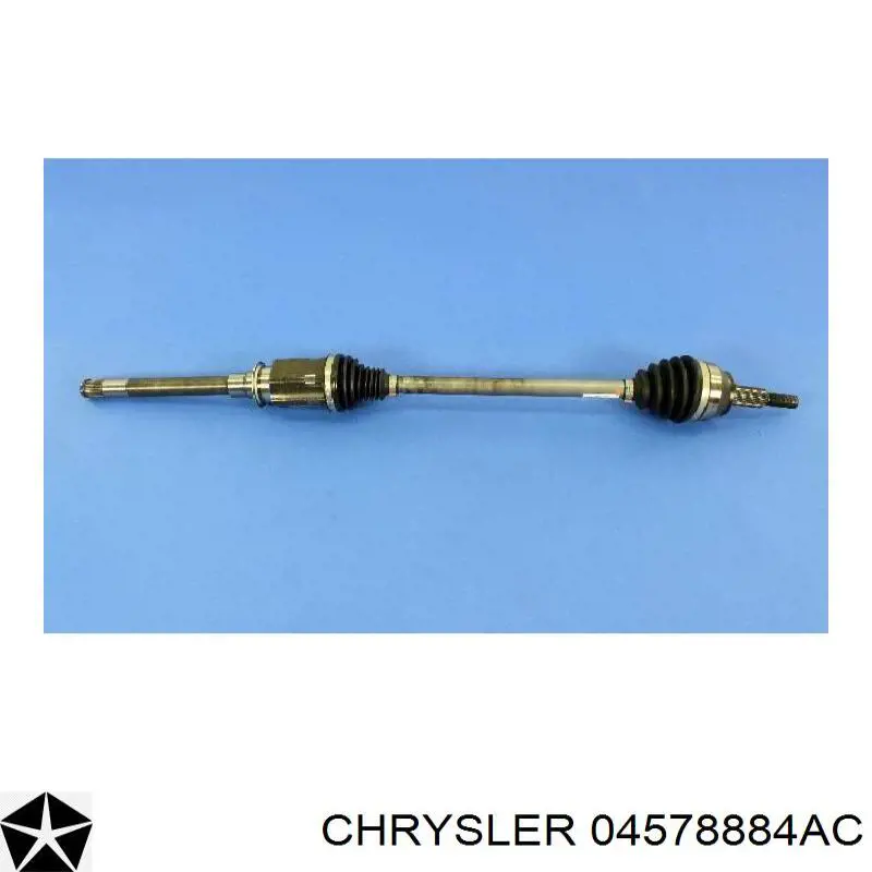 Піввісь передня, права Chrysler 04578884AB ціна, від 165.26 USD