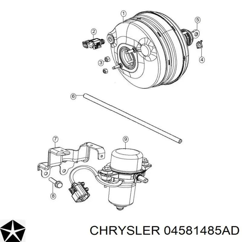 Купити 04581485AD Chrysler 