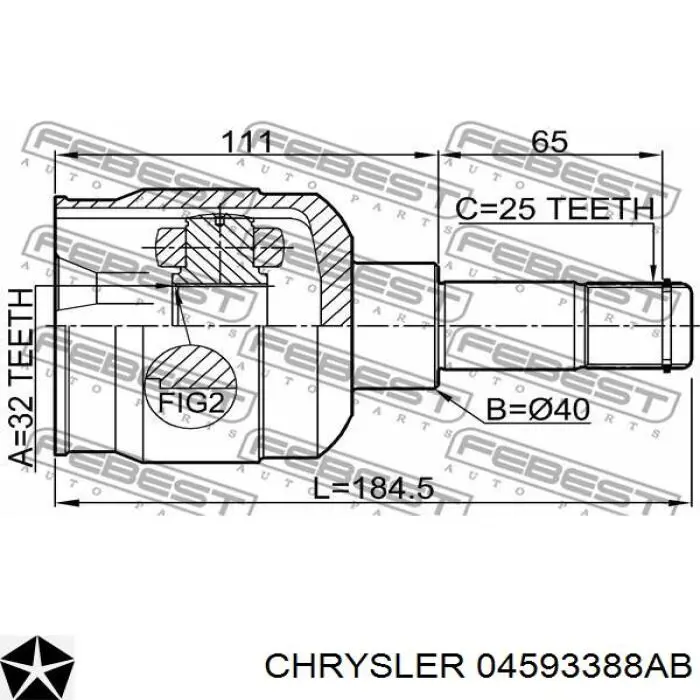 Піввісь передня, права Cardone 663245 ціна, від 31.32 USD