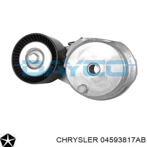 04593817AB Chrysler Натяжна планка поліклинового ременя