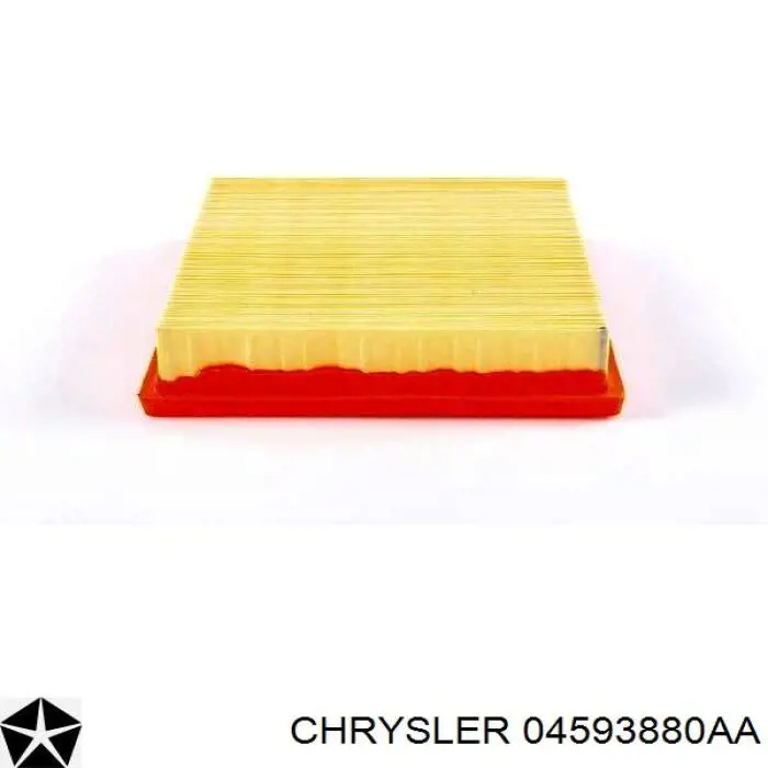 Елемент повітряного фільтра Chrysler 04593880AA ціна, від 9.97 USD