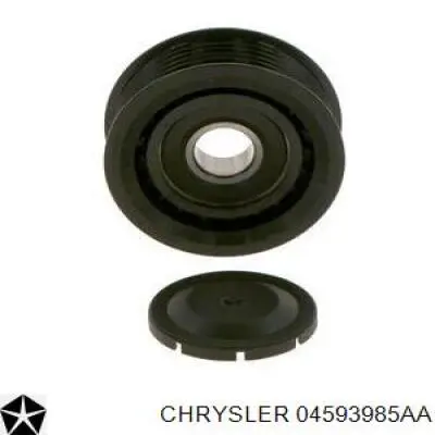 Ролик приводного ременя, паразитний Chrysler 04593985AA ціна, від 5.94 USD