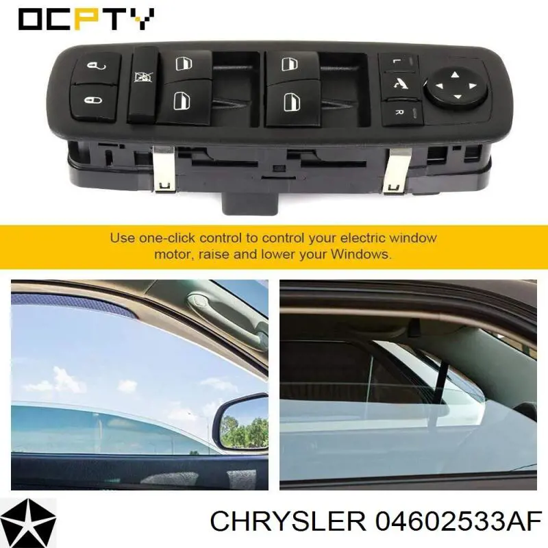 Купити 4602533AF Chrysler Кнопковий блок керування склопідіймачами передній лівий