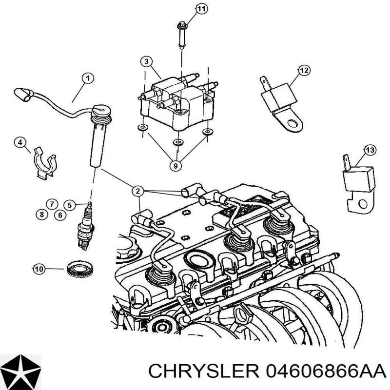 Купити 04609133AA Chrysler 