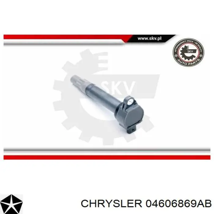 Котушка запалювання 04606869AB Chrysler