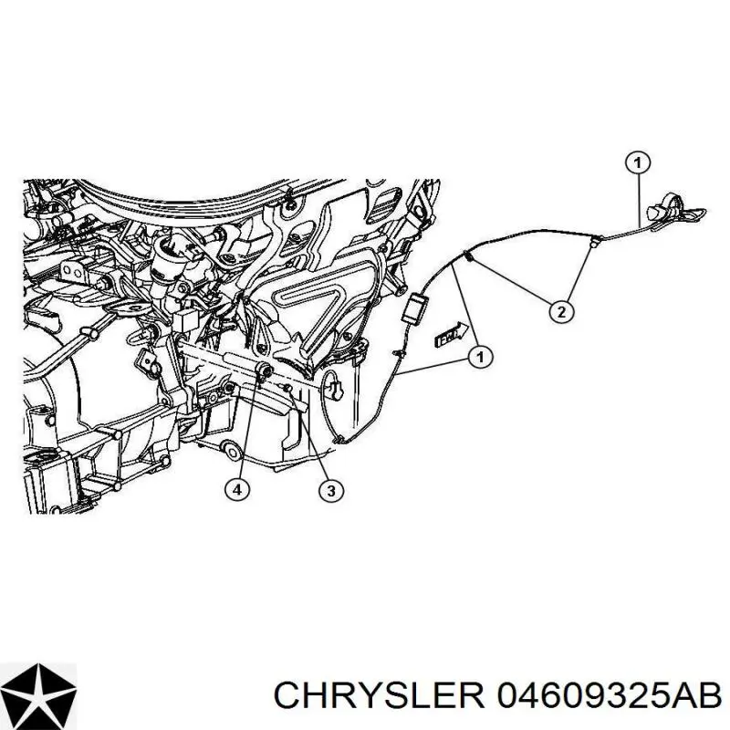  Chrysler 04609325AB ціна, від 25.34 USD