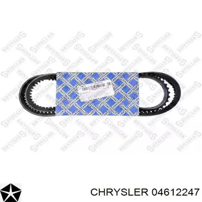 Ремінь приводний, агрегатів 04612247 Chrysler