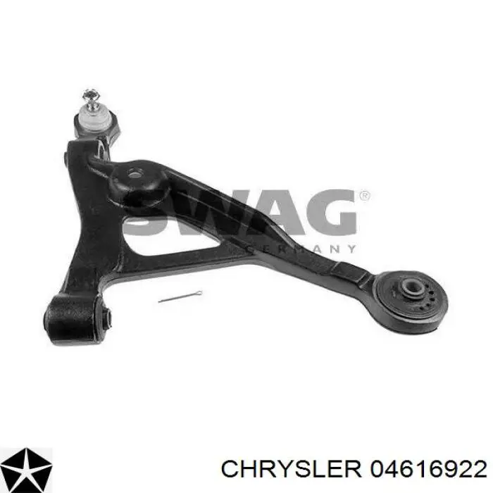 4764500AC Chrysler Важіль передньої підвіски нижній, правий