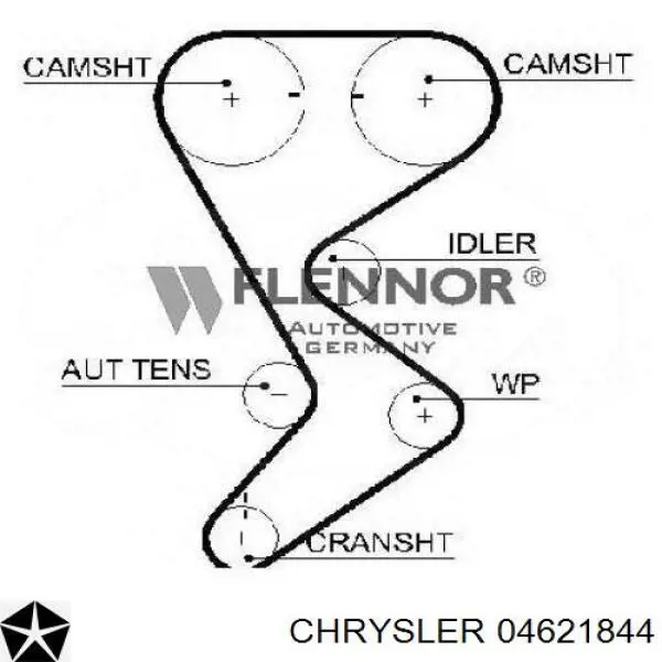 Ремінь ГРМ 04621844 Chrysler