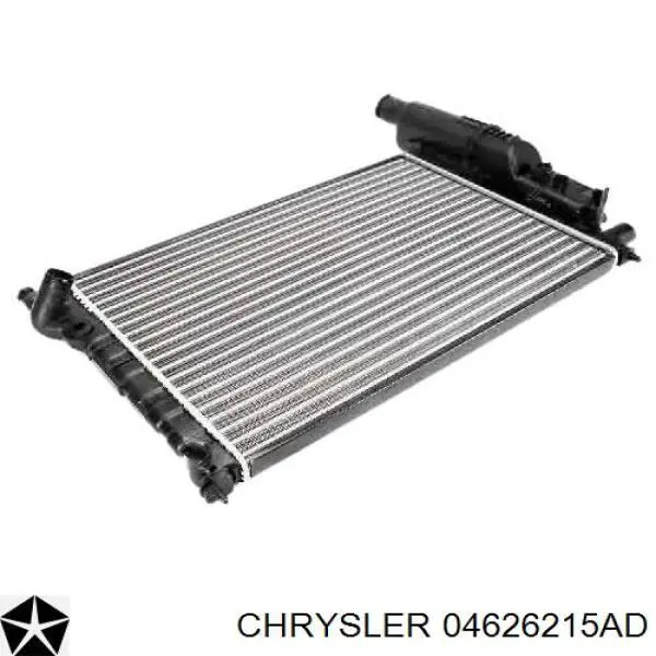 Помпа водяна, (насос) охолодження 04626215AD Chrysler