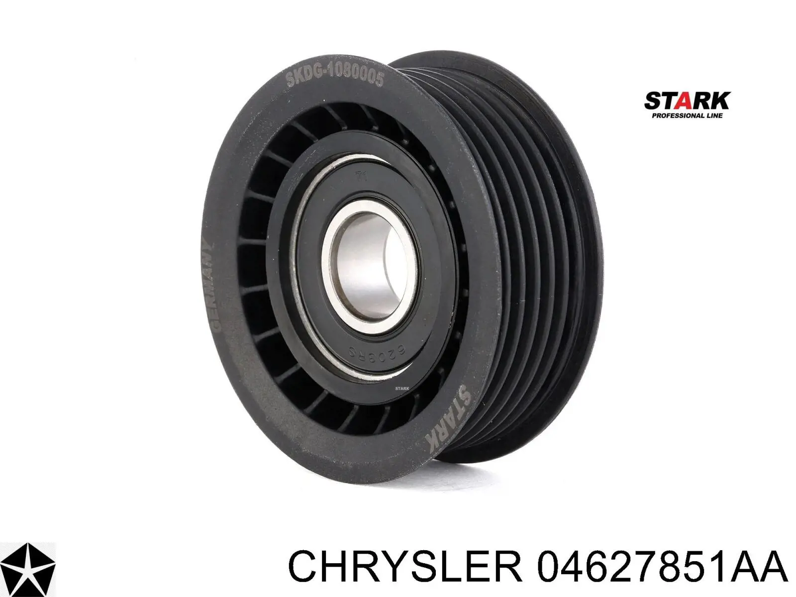 Ролик приводного ременя, паразитний Chrysler 04627851AA ціна, від 5.71 USD