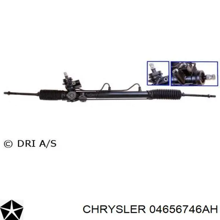 Рульова рейка 04656746AH Chrysler