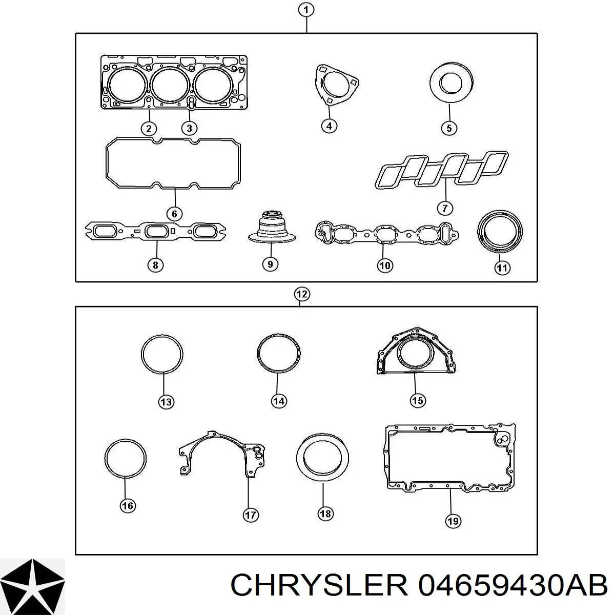 Прокладка водяної помпи K31457 Mahle Original