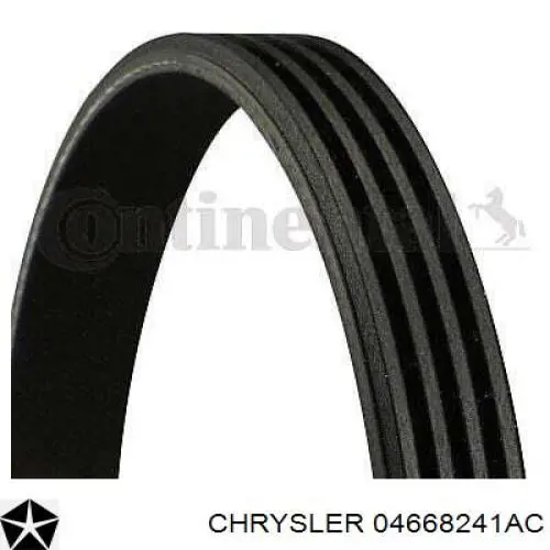 Купити 04668241AC Chrysler Ремінь генератора