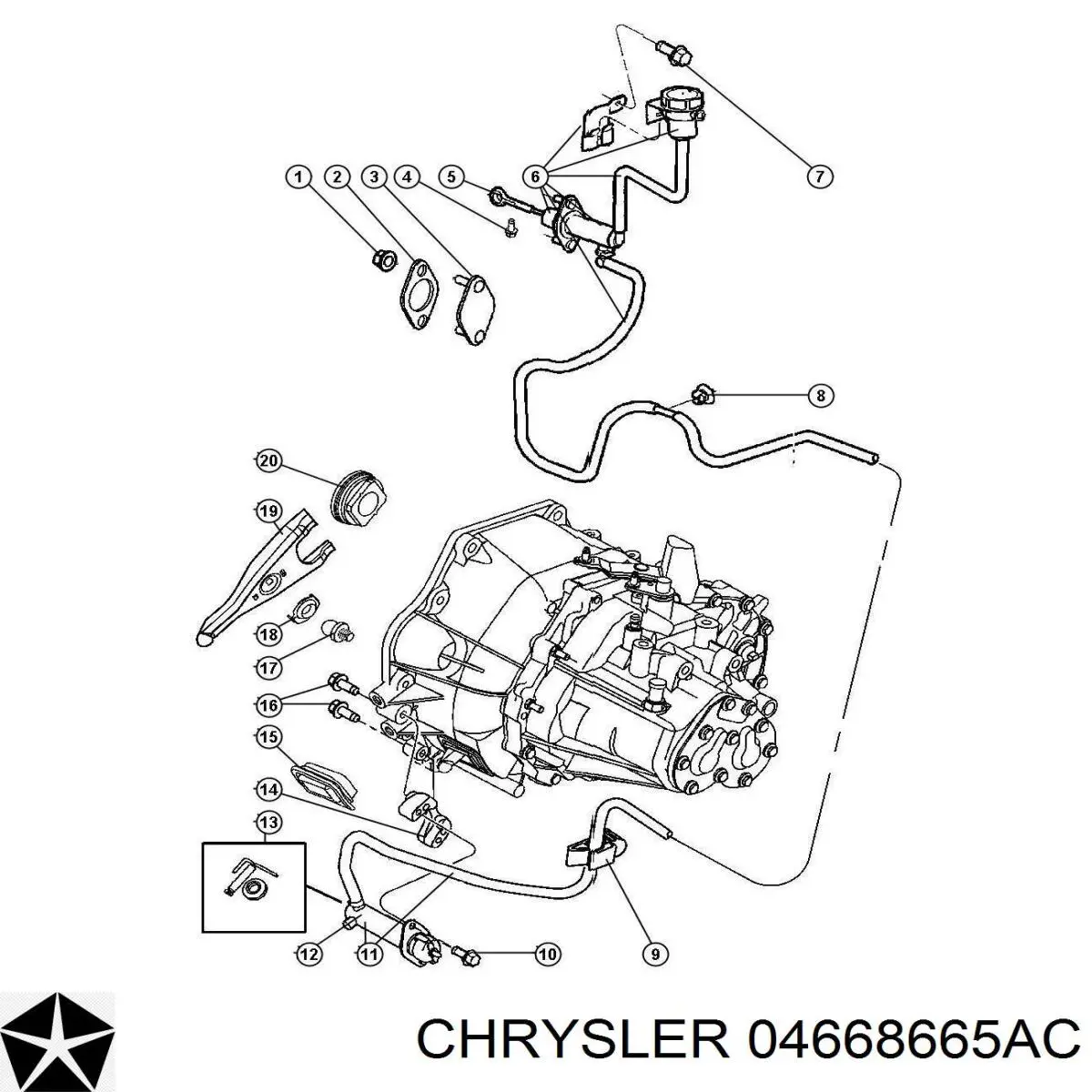  04668665AC Chrysler