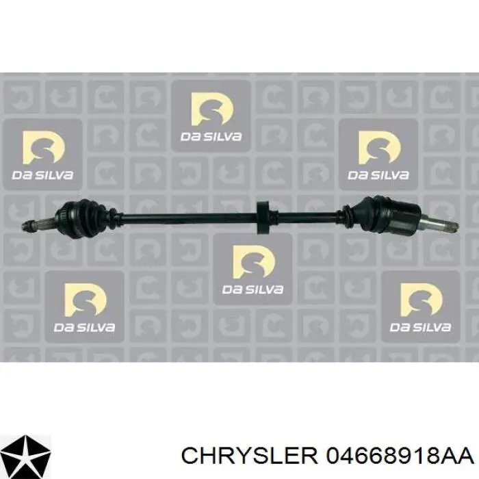 04668918AA Chrysler Привід передній правий