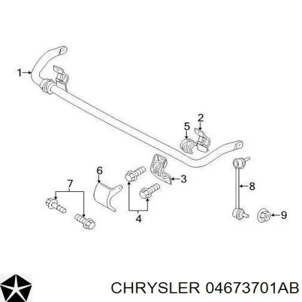 Купити 4673701AB Chrysler 