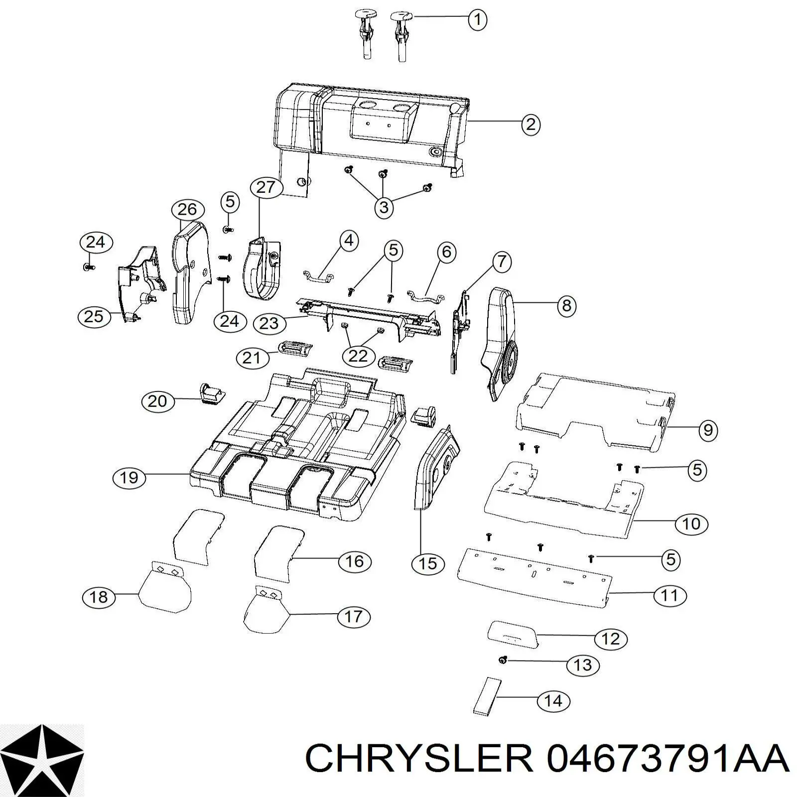 4673791AA Chrysler 