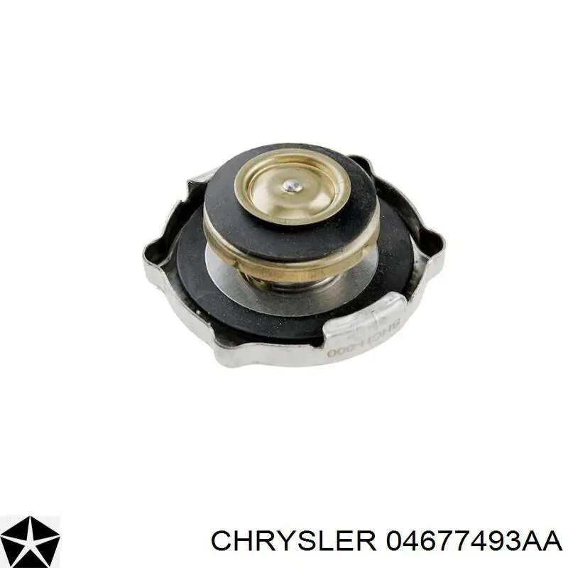 Кришка бачка радіатора Chrysler 04677493AA ціна, від 5.78 USD