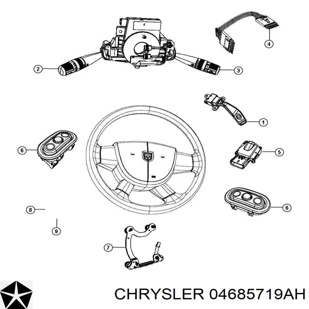  04685719AI Fiat/Alfa/Lancia