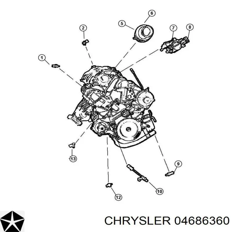  04686360AB Chrysler