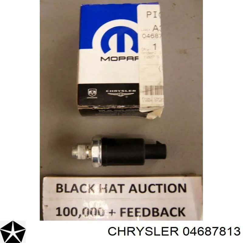 04687813 Chrysler Датчик показника тиску масла