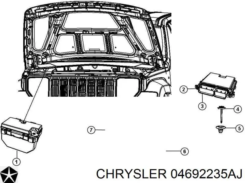 04692235AJ Chrysler 