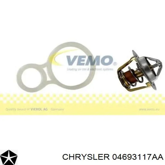 Автомобільний термостат Chrysler 04693117AA ціна, від 10.14 USD