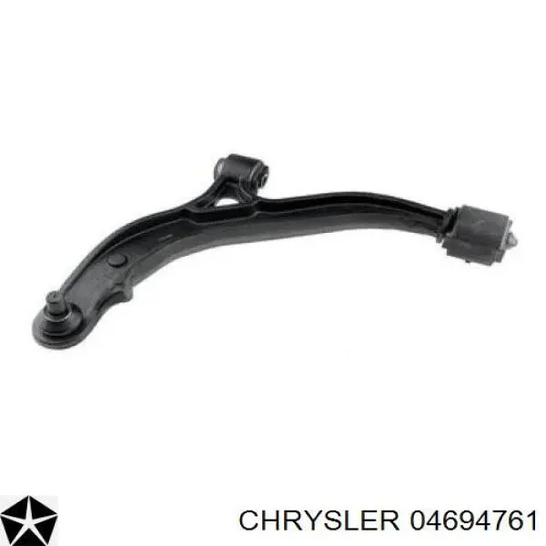 Купити 04694761 Chrysler Лівий важіль передній нижній підвіски